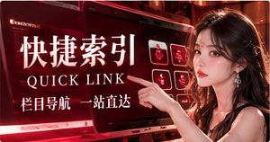 快捷索引与阅读指南栏目视觉